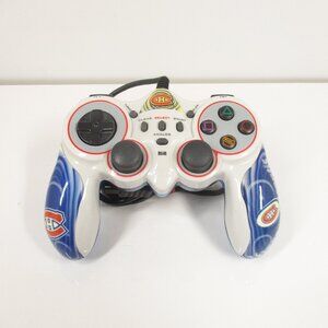 Montreal Canadiens NHL Hockey Wired Playstation 2 PS2 Controller